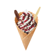 Super Cone Schokolade Himbeere,Soft Ice Corner,Angelo,Good Choice;4,95